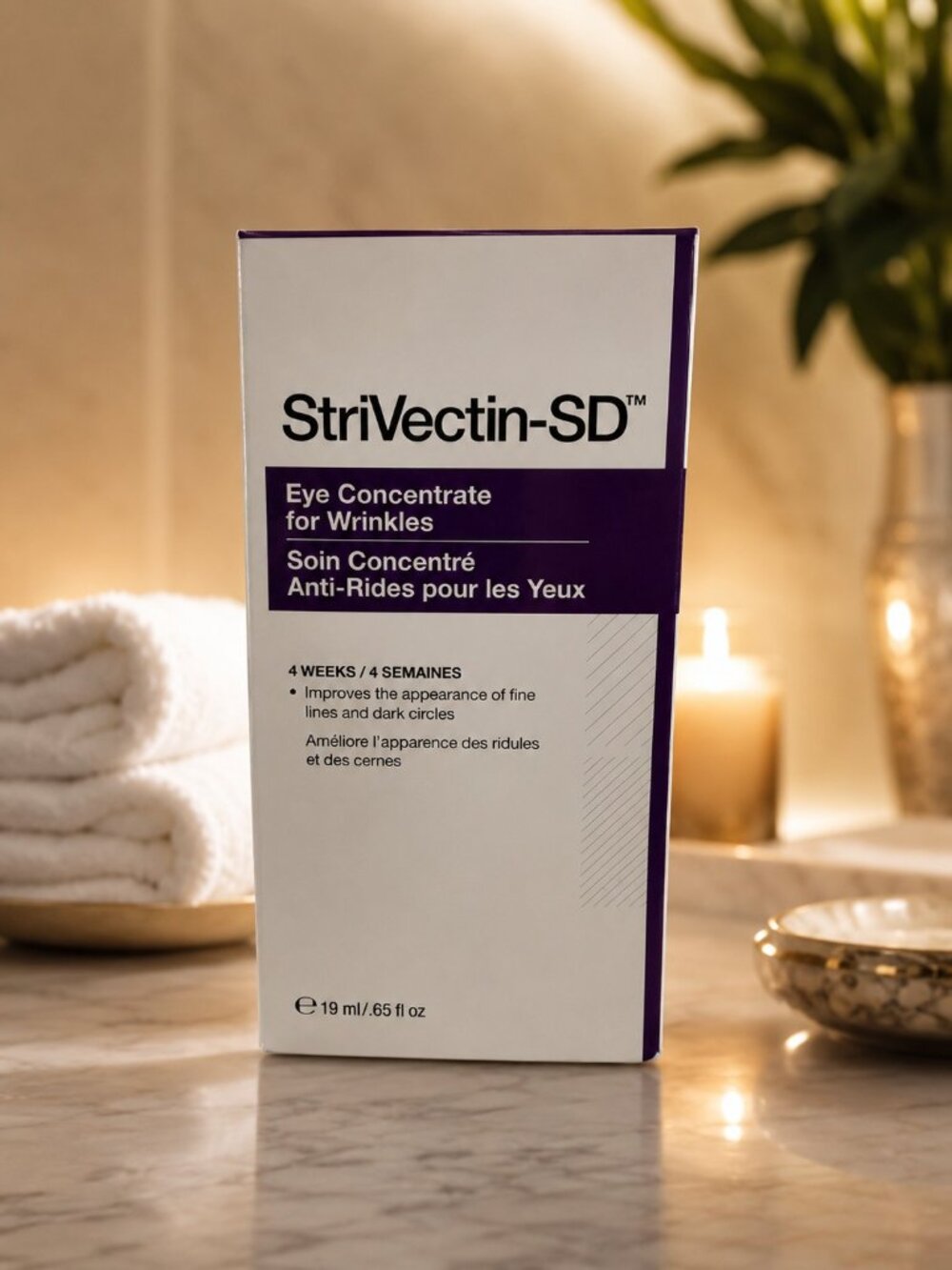 StriVectin-SD Eye Concentrate for Wrinkles Anti-Aging Cream 0.65 oz 19 ml NIB